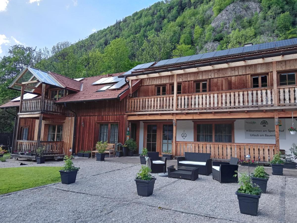 Sportlerhof - Alimann Uab Appartement Grünau im Almtal Buitenkant foto